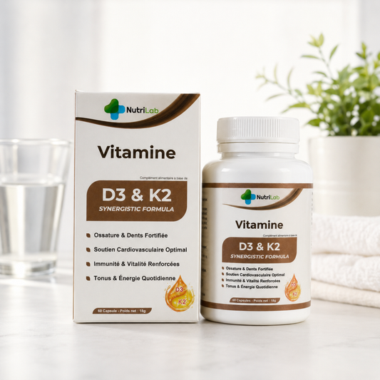 Vitamine D3 & K2 – Synergistic Formula