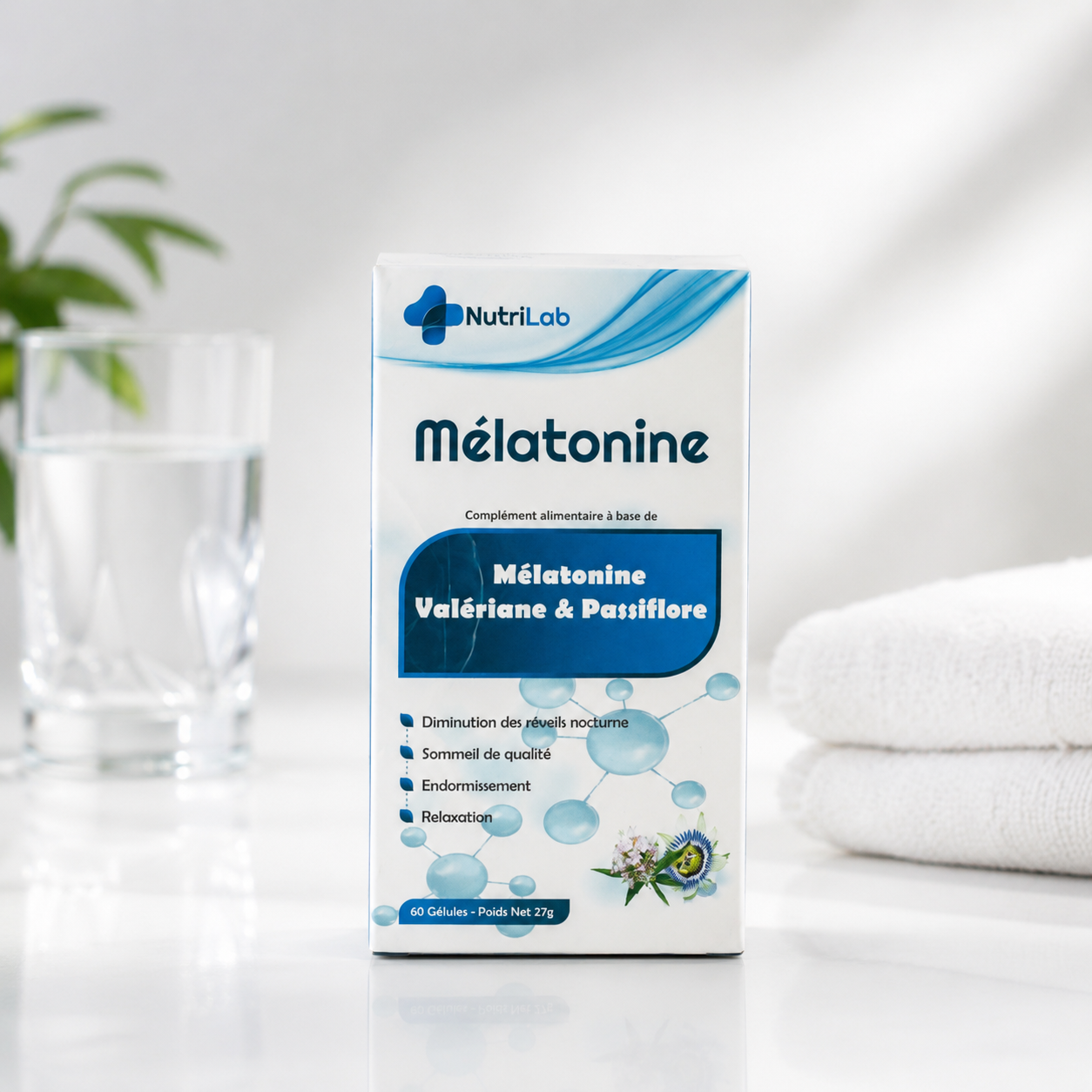 Mélatonine – Valeriane & Passiflore