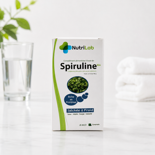 Spiruline Bio – Séchée à Froid 240 Comprimés
